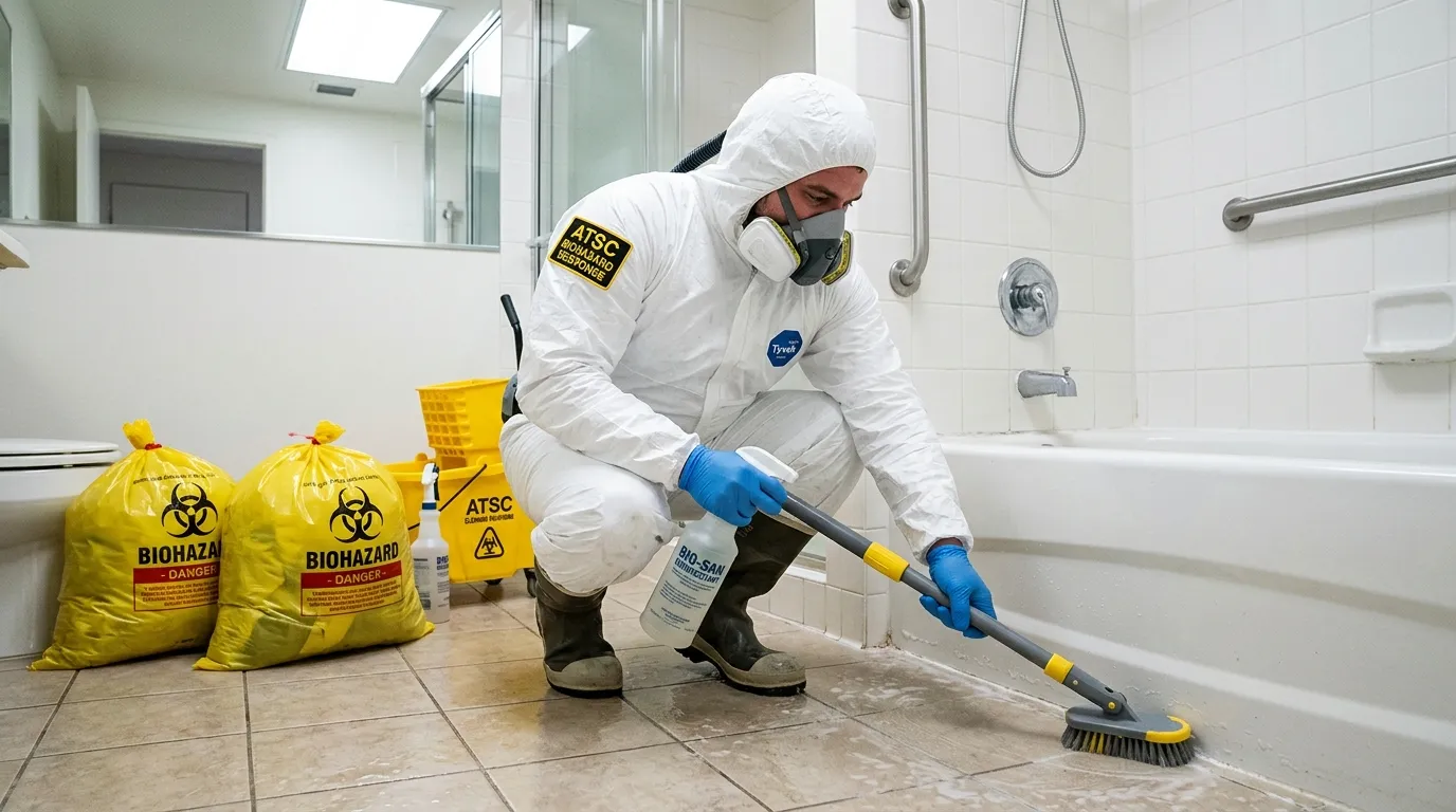 Decontamination equipment deployed for Blood Cleanup in Laveen